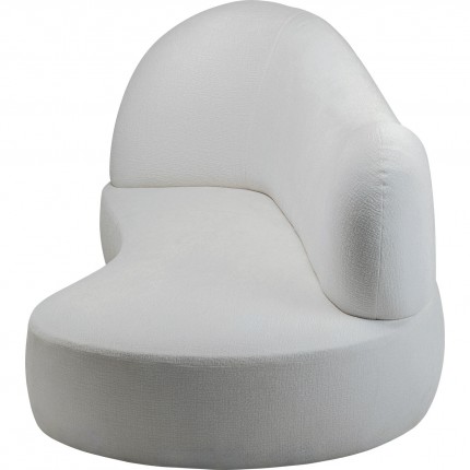 Méridienne Cloud Nest 239cm blanche Kare Design