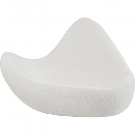 Armchair Glow Wave white Kare Design