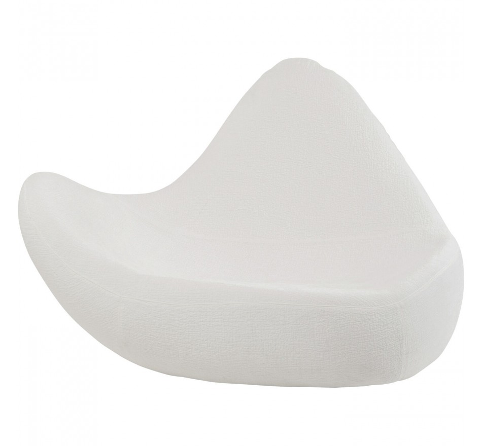 Armchair Glow Wave white Kare Design