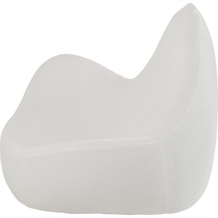 Armchair Glow Wave white Kare Design
