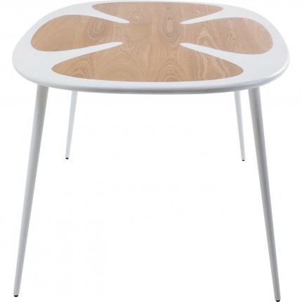 Eettafel Petal 200x100cm wit Kare Design