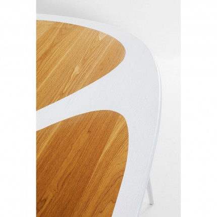 Table Petal 200x100cm white Kare Design