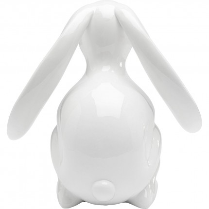 Déco lapin lunaire blanc Kare Design