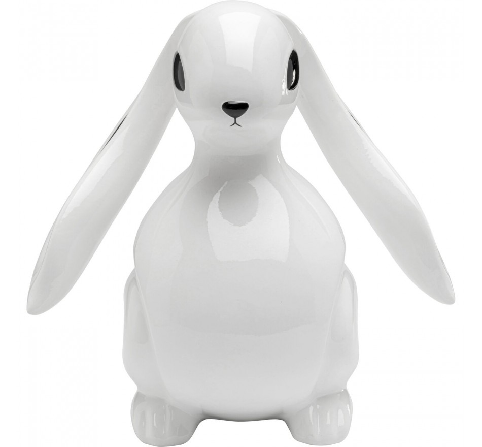 Déco lapin lunaire blanc Kare Design
