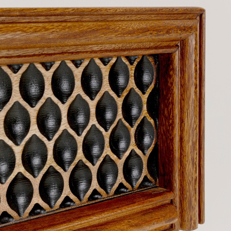 Console en bois ethnique - Gino - Kare Design