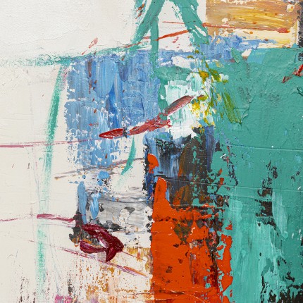 Peinture Be Happy 120x150cm Kare Design