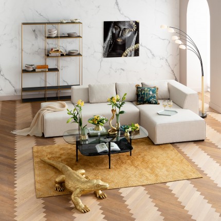 Cushion Fringe Jungle Fever 55x55cm Kare Design