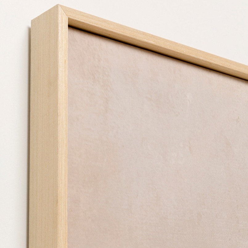 Toile encadrée beige éléments en relief - Art Row - Kare Design