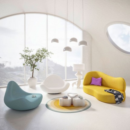 Carpet Aura Ø200cm Kare Design