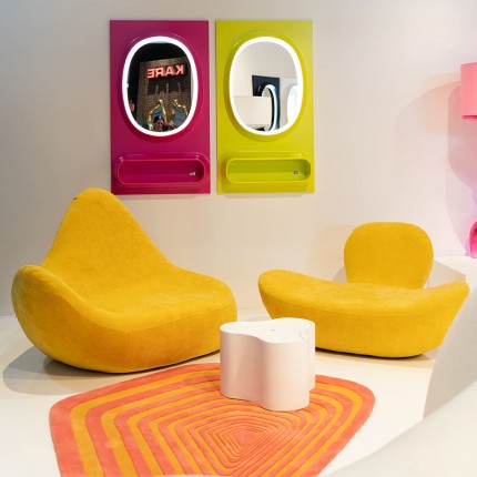 Vloerkleed Electric Diamond 240x170cm oranje Kare Design