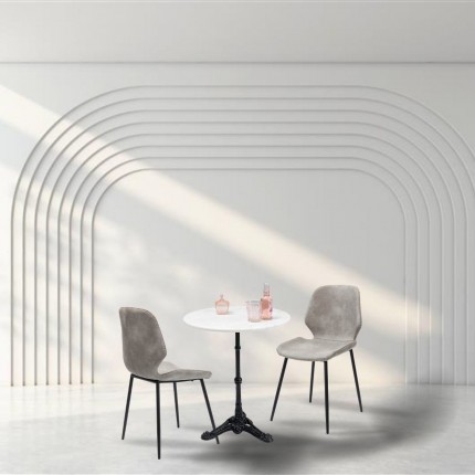 Ensemble table et 2 chaises Bistrot Honeymoon Kare Design