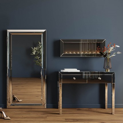 Console Luxury zilver 100x40cm Kare Design