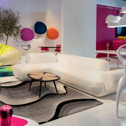 Hoekbank Soft wit rechts Kare Design