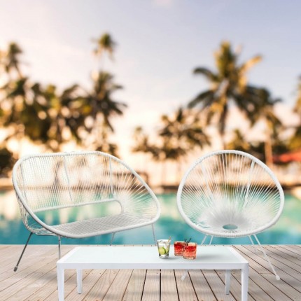 Outdoor Set Acapulco Tiki white Kare Design