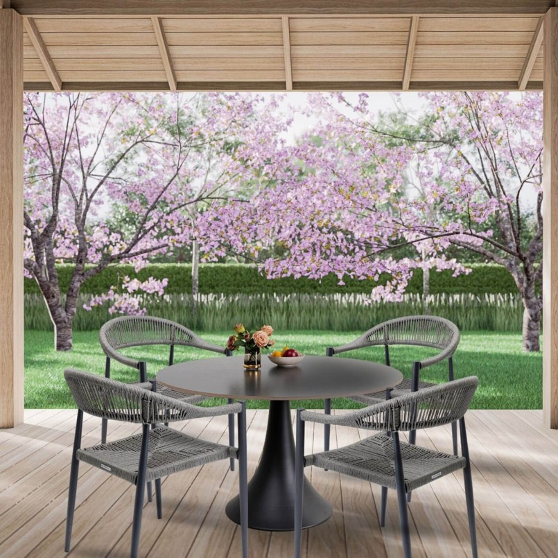 Ensemble de jardin table et chaises - Grande Possibilita - Kare Design