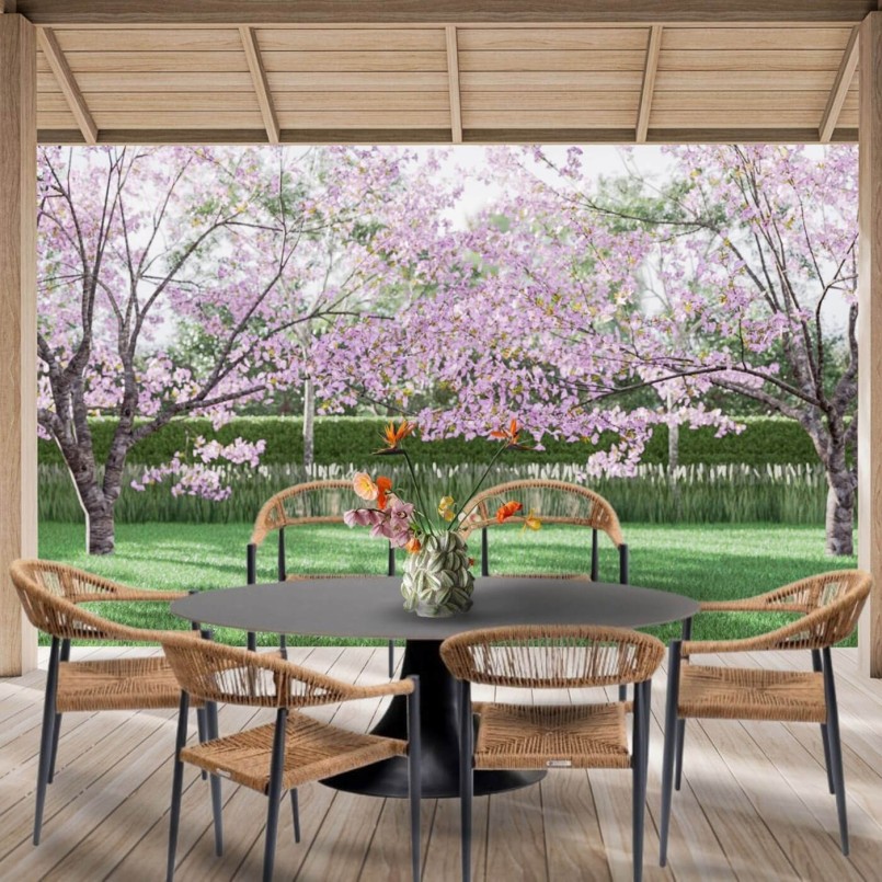 Ensemble de jardin table et chaises - Grande Possibilita - Kare Design