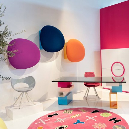 Étagère murale Nimbus bleue Kare Design