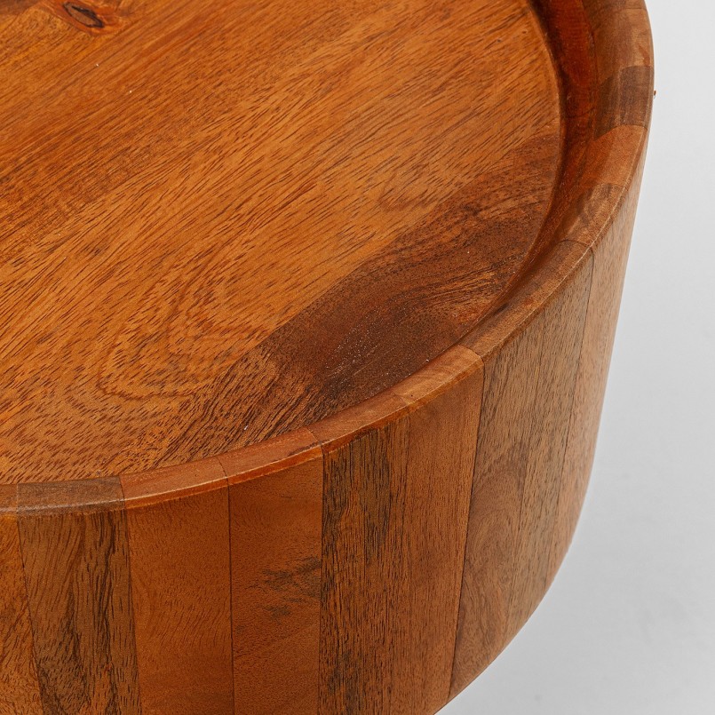 Table d'appoint ronde en bois - Tessa - Kare Design