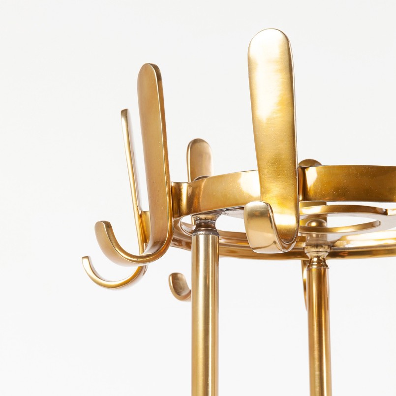 Portemanteau rétro doré - Gala - Kare Design