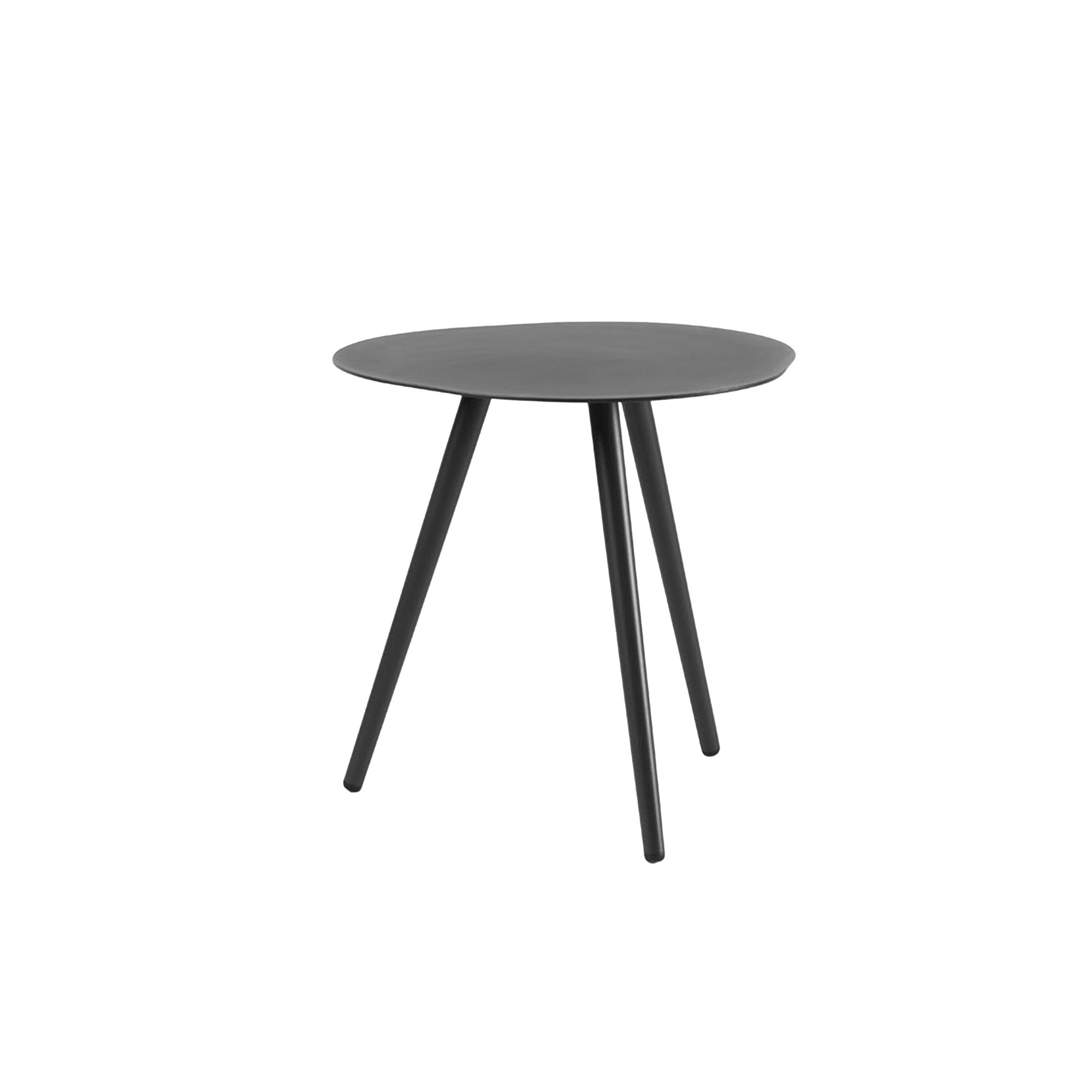 Table d'appoint de jardin Sorrento 48cm grise Gescova