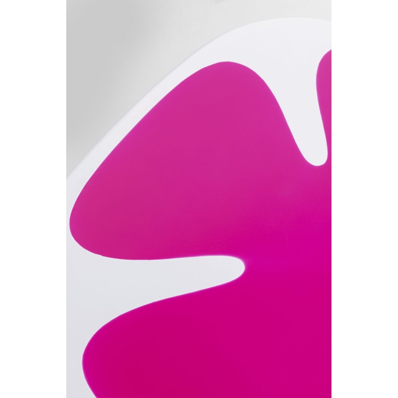 Table d appoint Petal fuchsia 60x60cm
