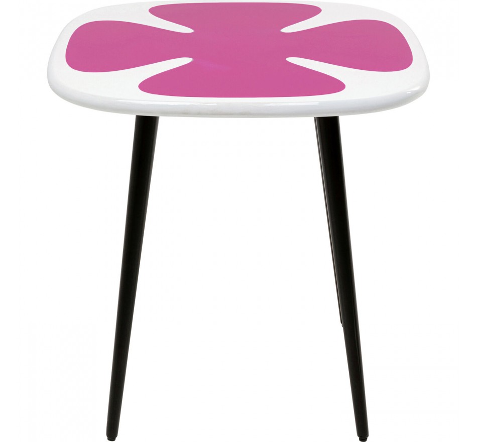 Table d'appoint Petal rose Kare Design