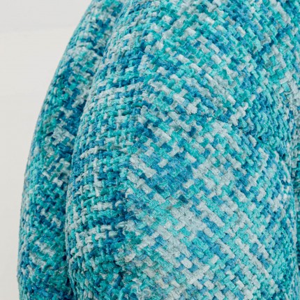 Draaifauteuil Cosy blauw Kare Design