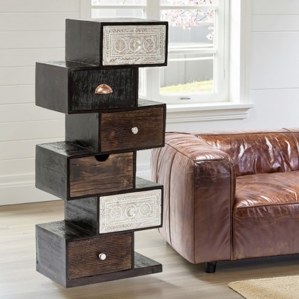 Dresser Zick Zack Finca 6Drw. Kare Design