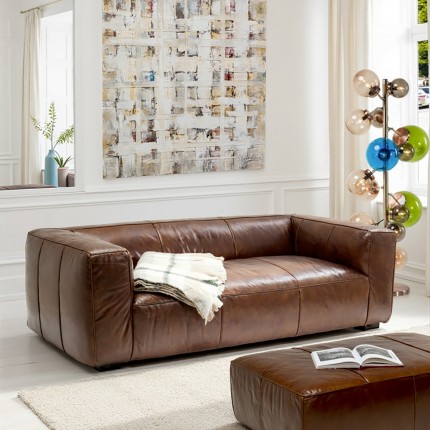 Sofa Cubetto leer 260cm Kare Design