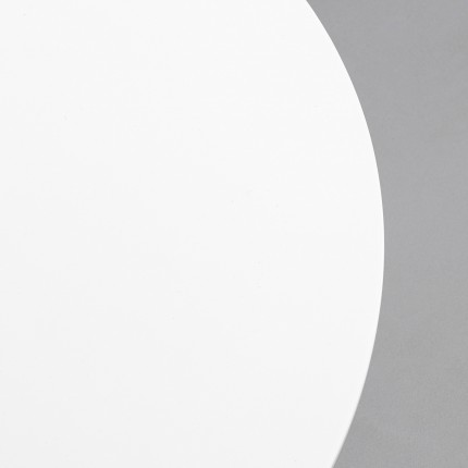 Table basse Schickeria blanche 80cm Kare Design