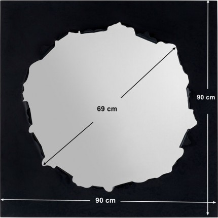 Miroir Explosion 90x90cm Kare Design
