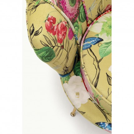 Fauteuil Water Lily Flower Fever geel Kare Design