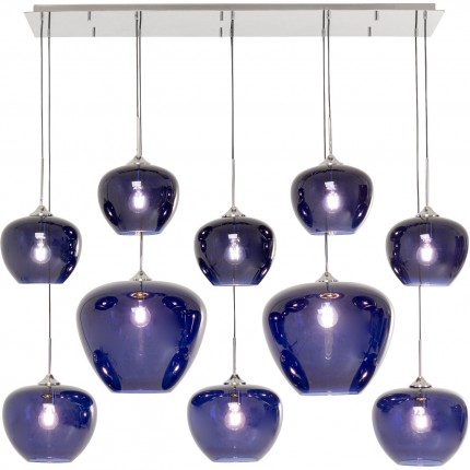 Hanglamp Sphere 10 blauw Kare Design