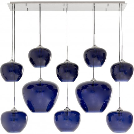 Suspension Sphere 10 bleue Kare Design