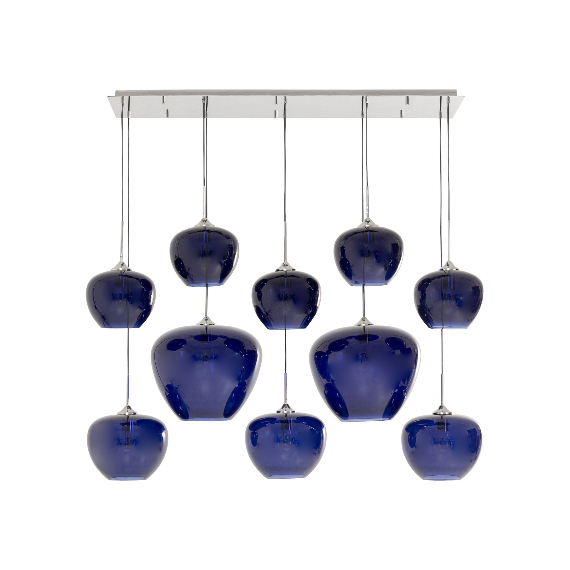 Suspension Sphere 10 bleue Kare Design