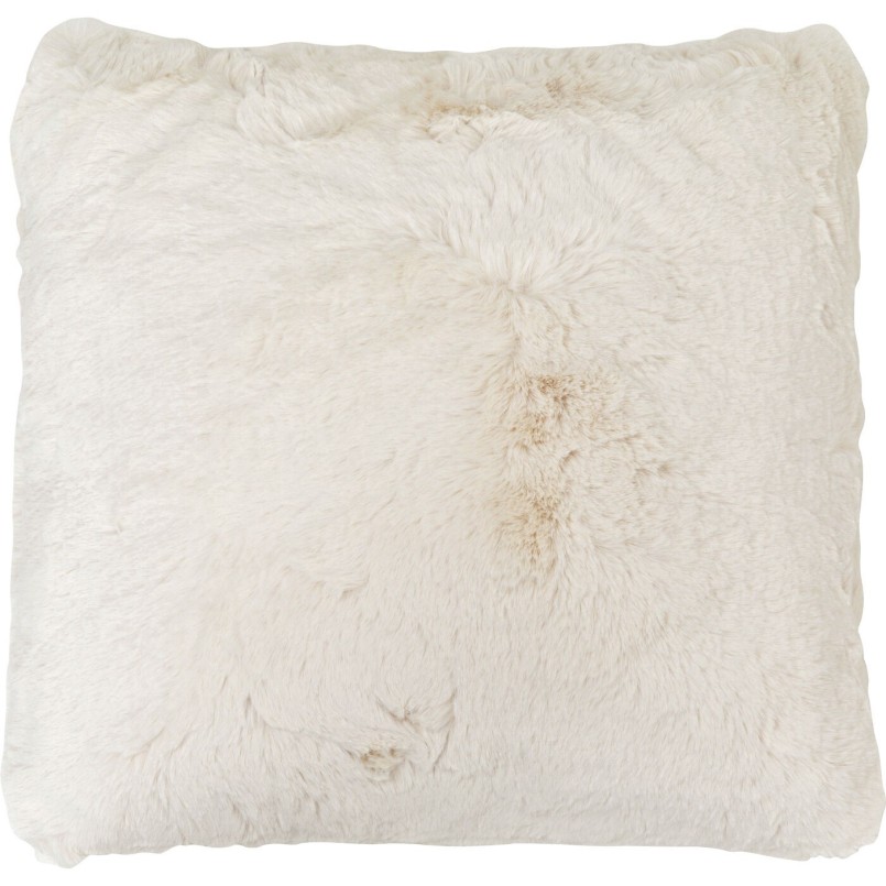 Coussin fluffy tout doux teinte crème - Mika - Kare Design