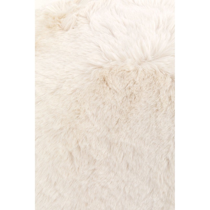 Coussin fluffy tout doux teinte crème - Mika - Kare Design