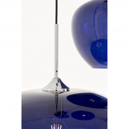 Suspension Sphere 3 bleue Kare Design