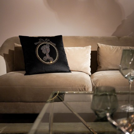 Cushion Diamond Medallion 45x45cm Kare Design