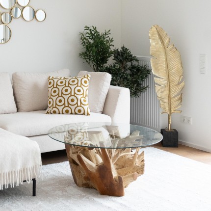 Corner Sofa Gianna 250cm left creme Kare Design