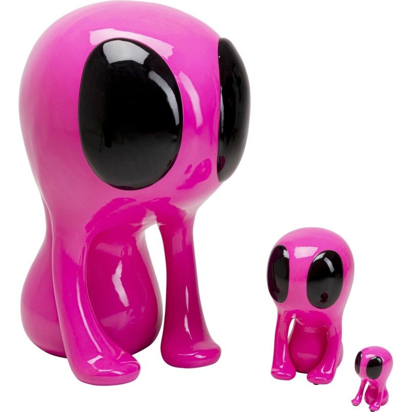 Decoratie Blobb roze 15cm Kare Design
