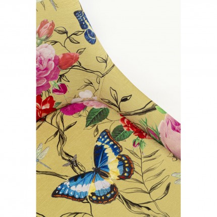 Stoel East Side Flower Fever geel Kare Design