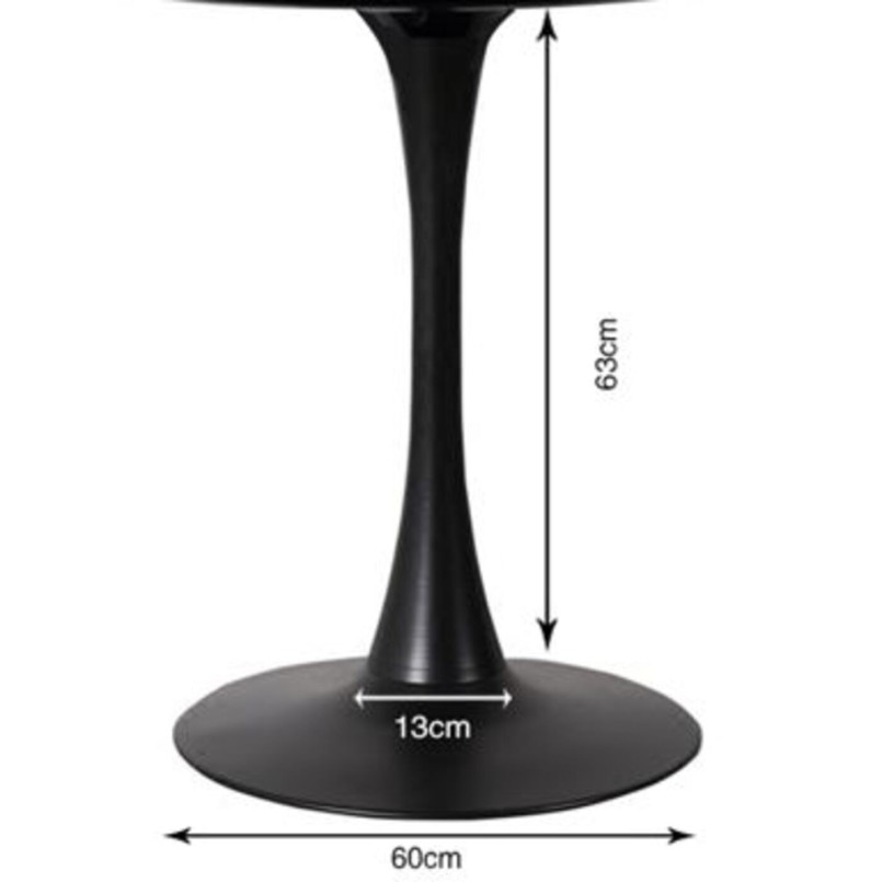 Tafelvoet Schickeria roze Kare Design