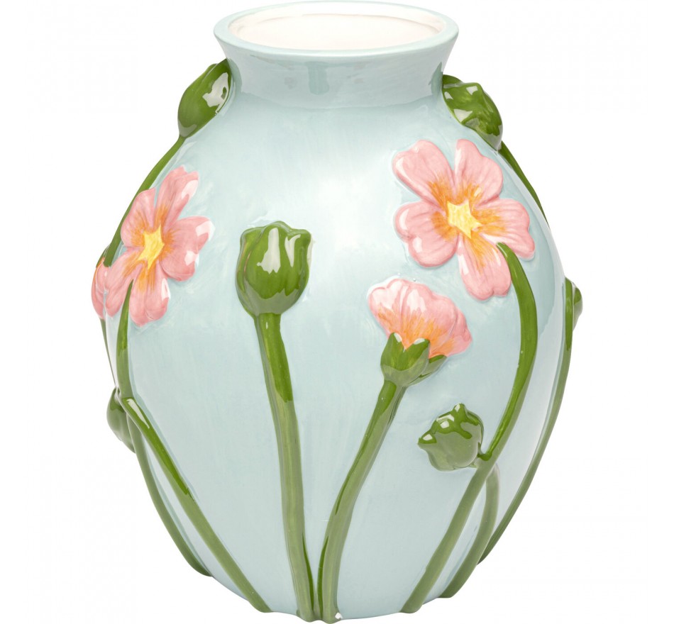 Vase flowers blue Kare Design
