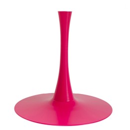 Pied de table en acier rose - Schickeria - Kare Design