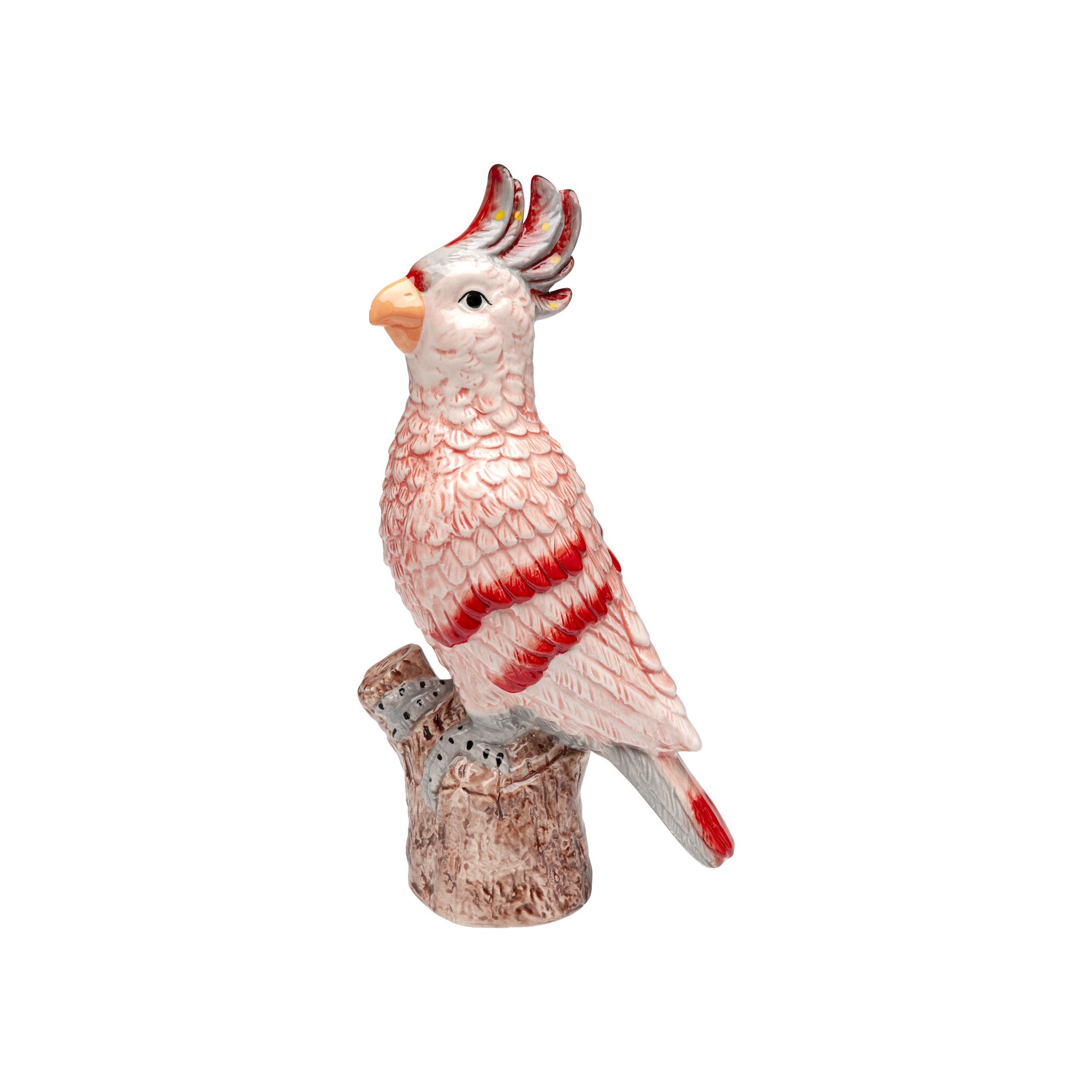 Figurine décorative Papagayo fuchsia 33cm