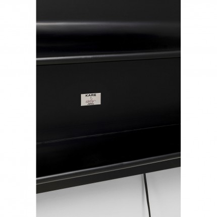 Miroir Aero LED 141x80cm noir Kare Design