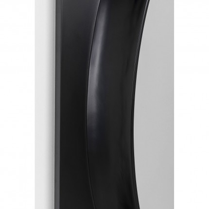 Miroir Aero LED 141x80cm noir Kare Design