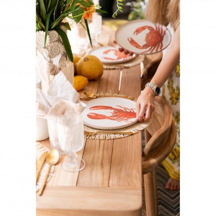 Tuinmeubilair Bella tafel 200x10cm en 6 stoelen Kare Design