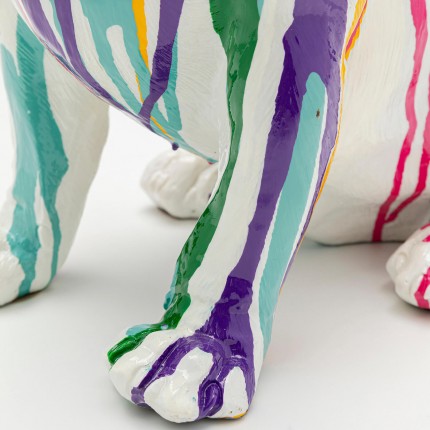 Déco chien glace blanc Kare Design